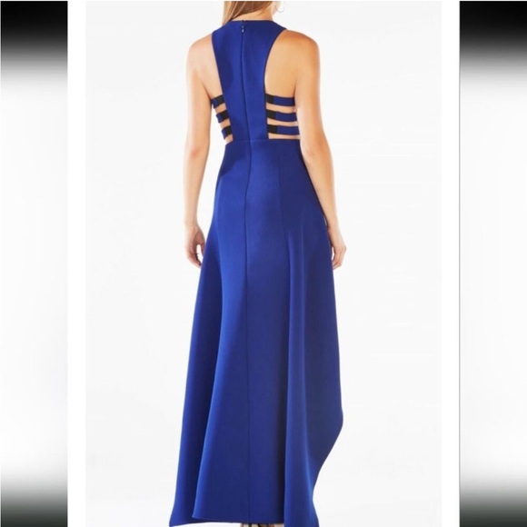 BCBGMaxAzria Blue High Low Dress - Picture 2 of 3